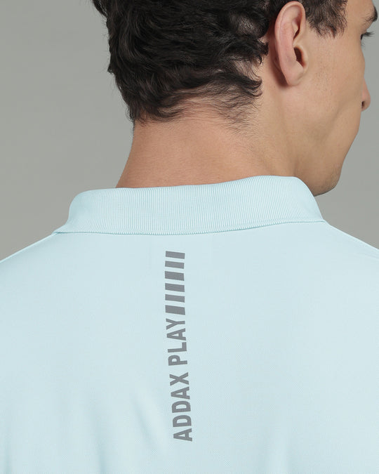 Aircool Tee Polo Tshirt - Sky Blue