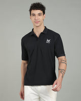 Aircool Tee Polo Tshirt - Black
