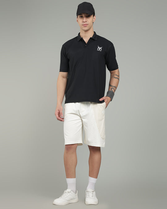 Aircool Tee Polo Tshirt - Black