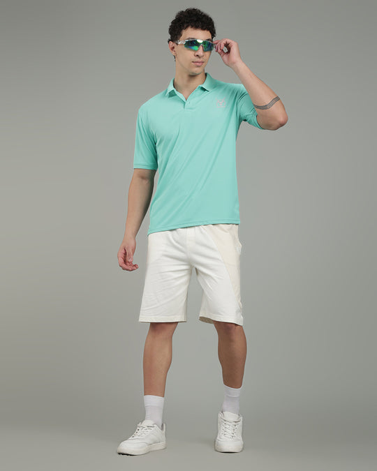 Aircool Tee Polo Tshirt - Mint Green