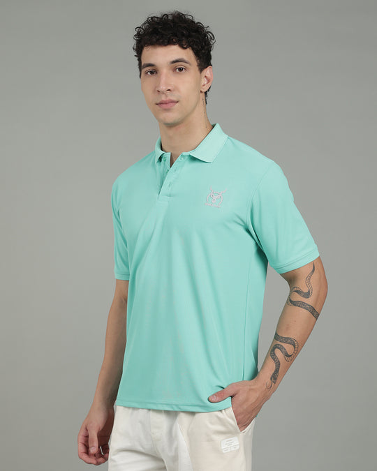 Aircool Tee Polo Tshirt - Mint Green