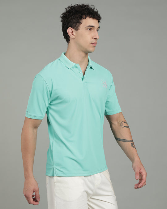 Aircool Tee Polo Tshirt - Mint Green