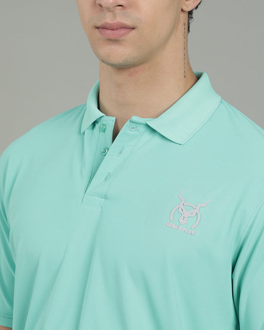 Aircool Tee Polo Tshirt - Mint Green
