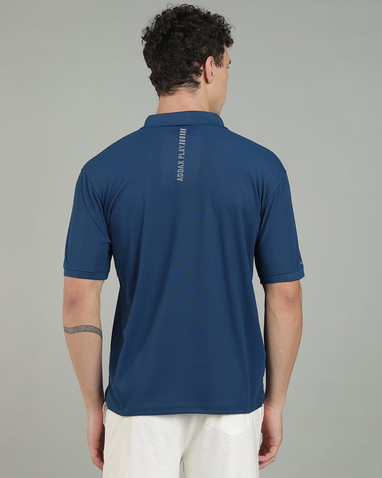 Aircool Tee Polo Tshirt - Airforce Blue