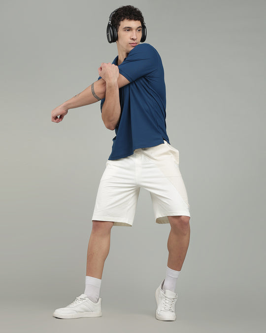 Aircool Tee Polo Tshirt - Airforce Blue