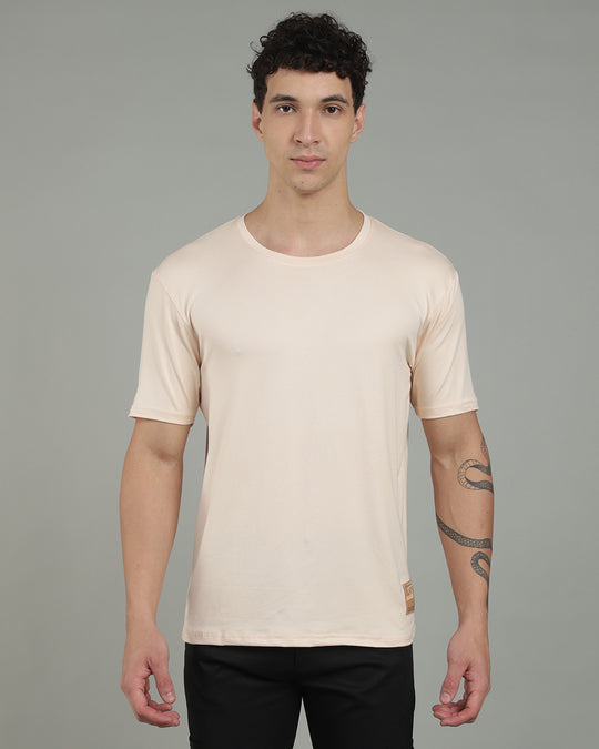 Air Cool Tee – Half Sleeve - Beige