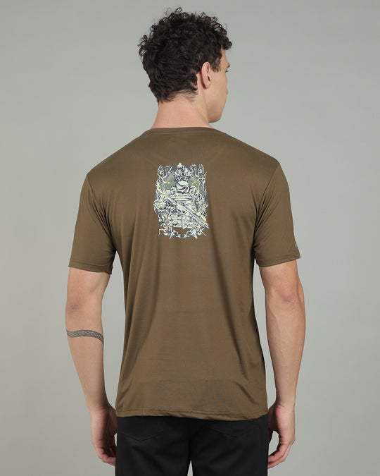 Air Cool Tee – Half Sleeve - Olive Green