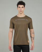 Air Cool Tee – Half Sleeve - Olive Green