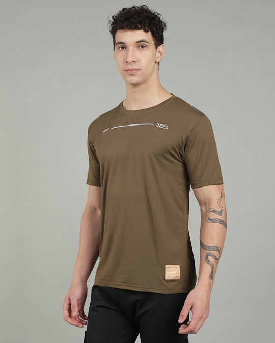 Air Cool Tee – Half Sleeve - Olive Green