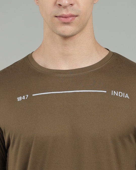 Air Cool Tee – Half Sleeve - Olive Green