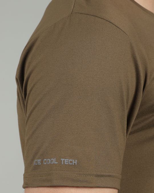 Air Cool Tee – Half Sleeve - Olive Green