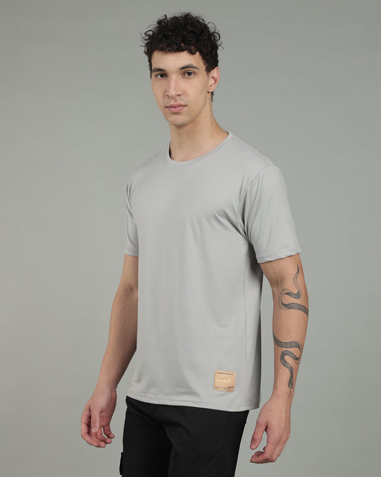Air Cool Tee – Half Sleeve - Ash Grey
