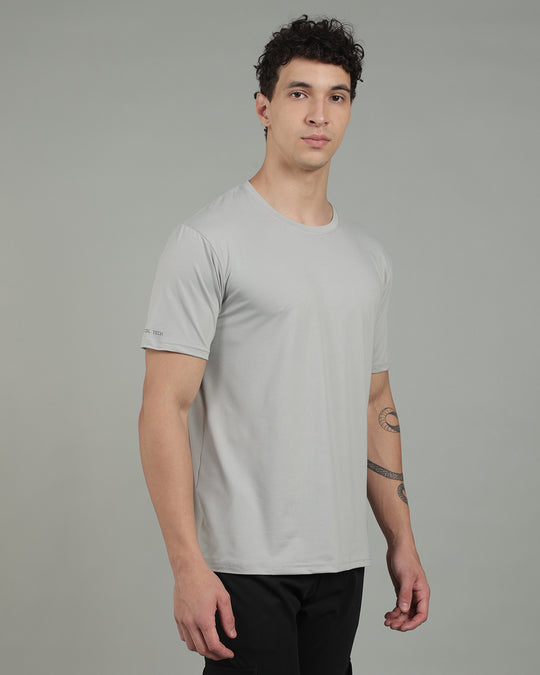 Air Cool Tee – Half Sleeve - Ash Grey
