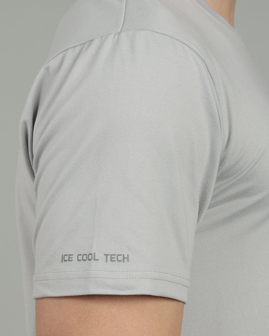 Air Cool Tee – Half Sleeve - Ash Grey