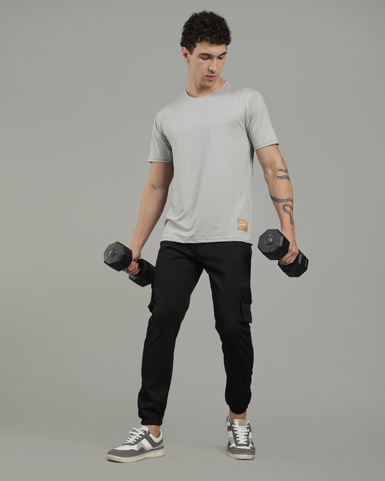 Air Cool Tee – Half Sleeve - Ash Grey