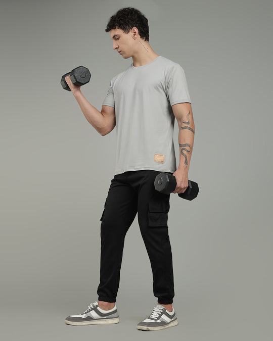 Air Cool Tee – Half Sleeve - Ash Grey