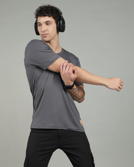 Air Cool Tee – Half Sleeve - Dark Grey