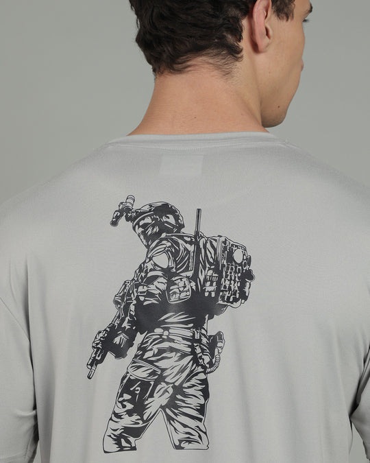 Air Cool Tee – Half Sleeve - Ash Grey