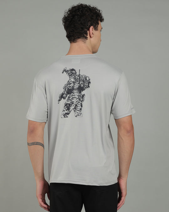 Air Cool Tee – Half Sleeve - Ash Grey