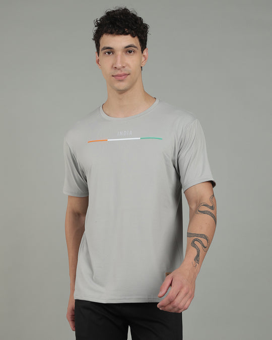 Air Cool Tee – Half Sleeve - Ash Grey