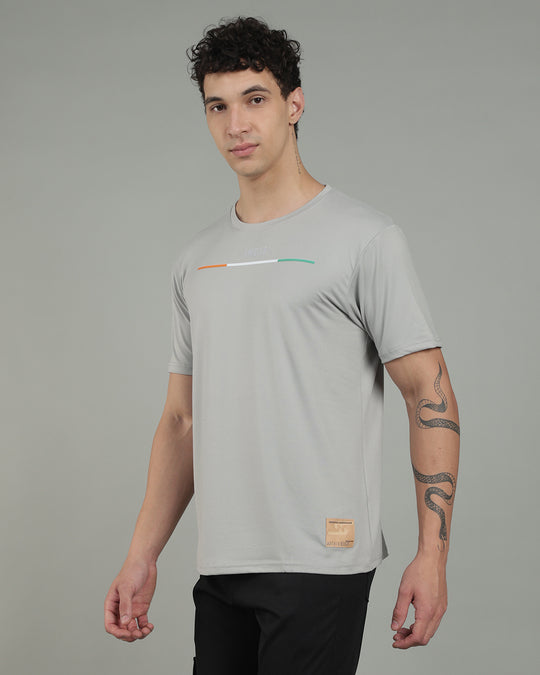 Air Cool Tee – Half Sleeve - Ash Grey