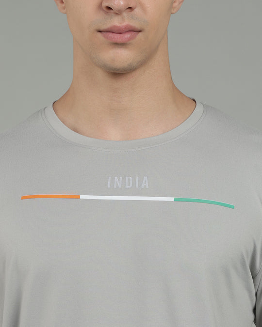 Air Cool Tee – Half Sleeve - Ash Grey