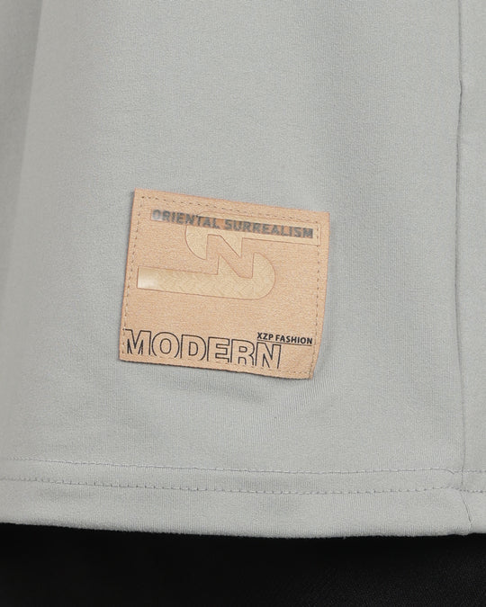 Air Cool Tee – Half Sleeve - Ash Grey