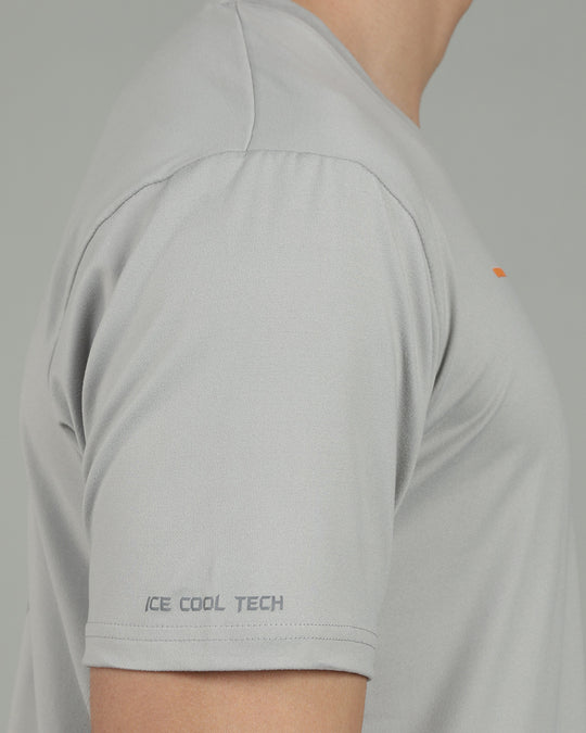 Air Cool Tee – Half Sleeve - Ash Grey
