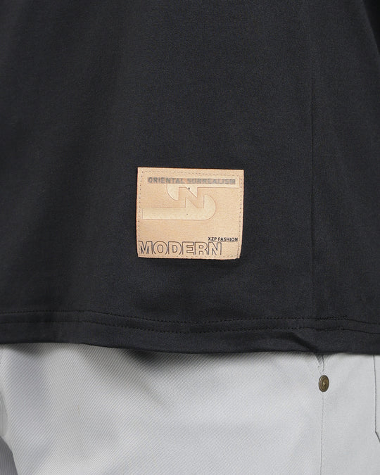 Air Cool Tee – Half Sleeve - Black