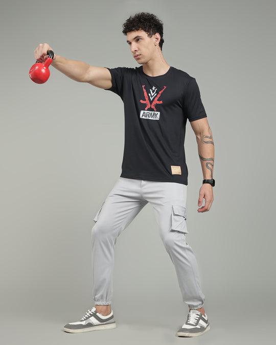 Air Cool Tee – Half Sleeve - Black