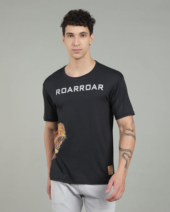 Air Cool Tee – Half Sleeve - Black