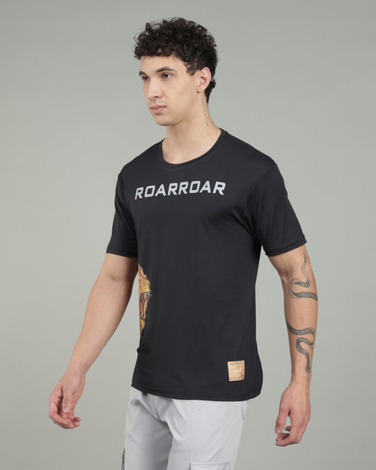 Air Cool Tee – Half Sleeve - Black