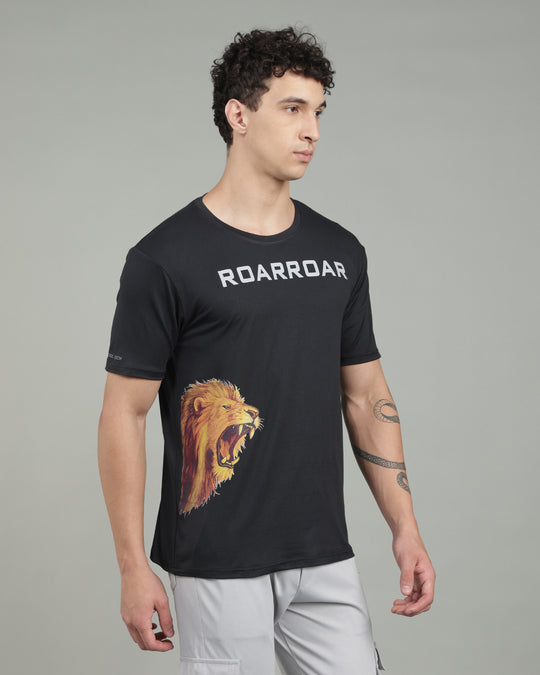 Air Cool Tee – Half Sleeve - Black