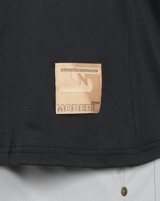 Air Cool Tee – Half Sleeve - Black