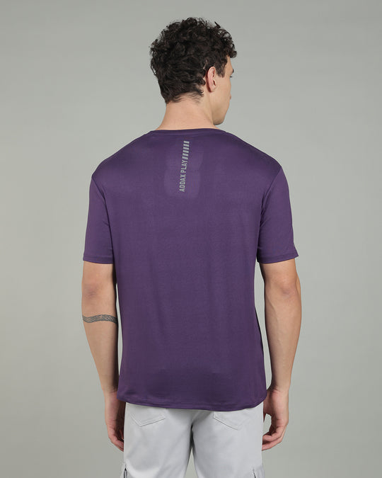 Air Cool Tee – Half Sleeve - Purple