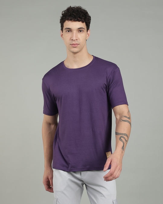 Air Cool Tee – Half Sleeve - Purple