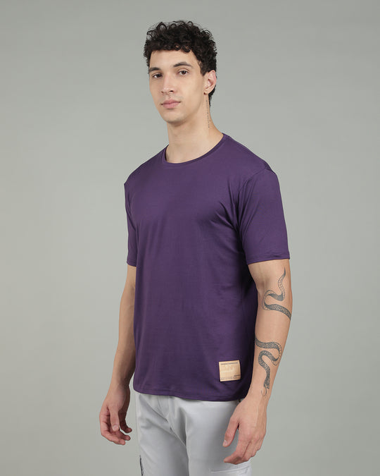 Air Cool Tee – Half Sleeve - Purple