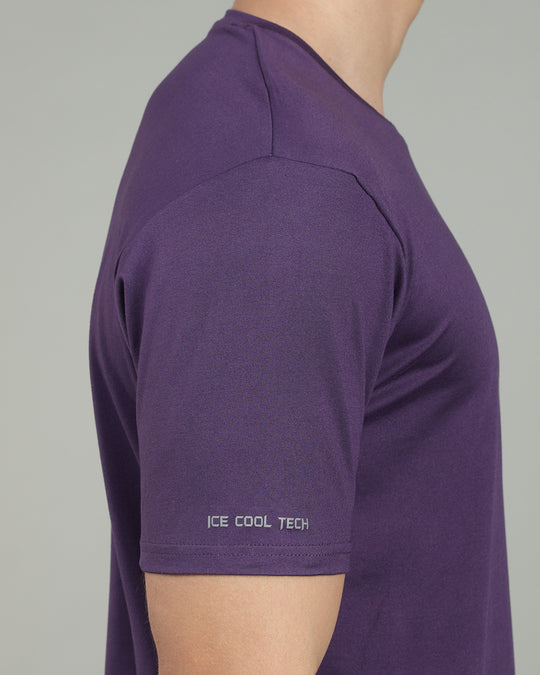 Air Cool Tee – Half Sleeve - Purple