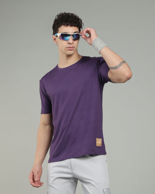 Air Cool Tee – Half Sleeve - Purple