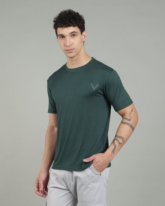 Air Cool Tee – Half Sleeve - Dark Green