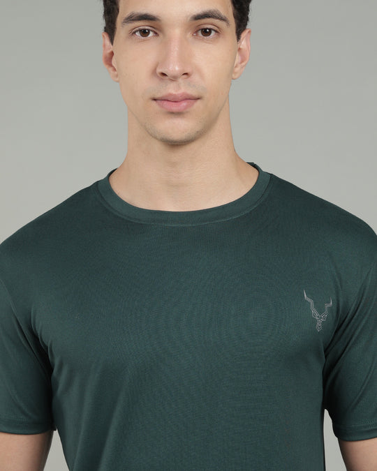 Air Cool Tee – Half Sleeve - Dark Green
