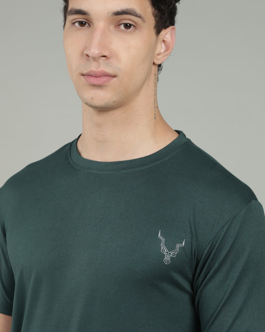 Air Cool Tee – Half Sleeve - Dark Green