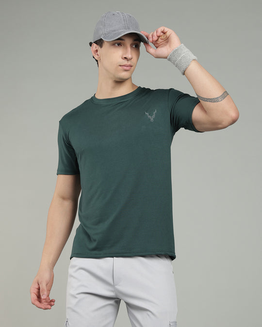 Air Cool Tee – Half Sleeve - Dark Green