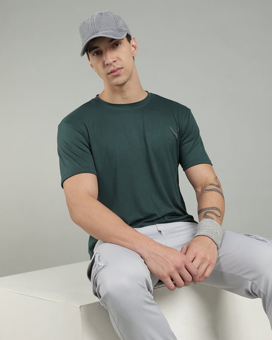 Air Cool Tee – Half Sleeve - Dark Green