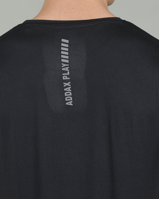 Air Cool Tee – Half Sleeve - Black