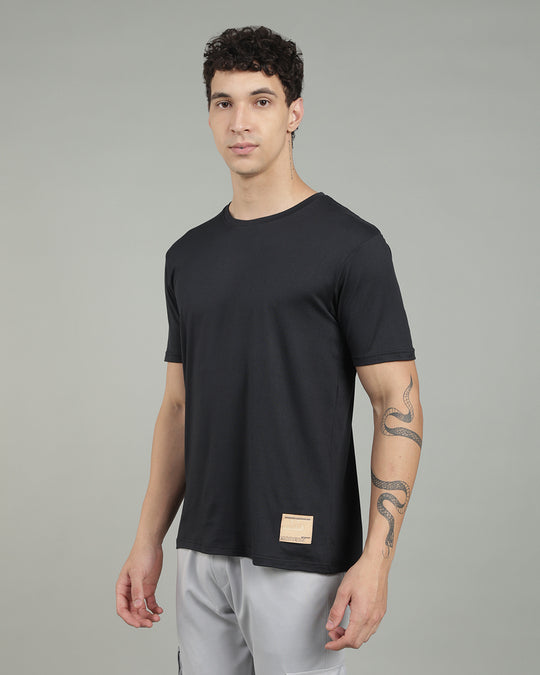 Air Cool Tee – Half Sleeve - Black
