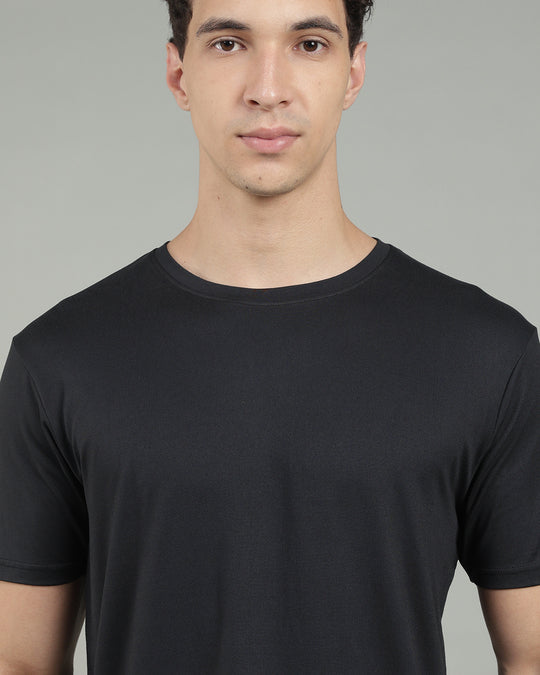 Air Cool Tee – Half Sleeve - Black