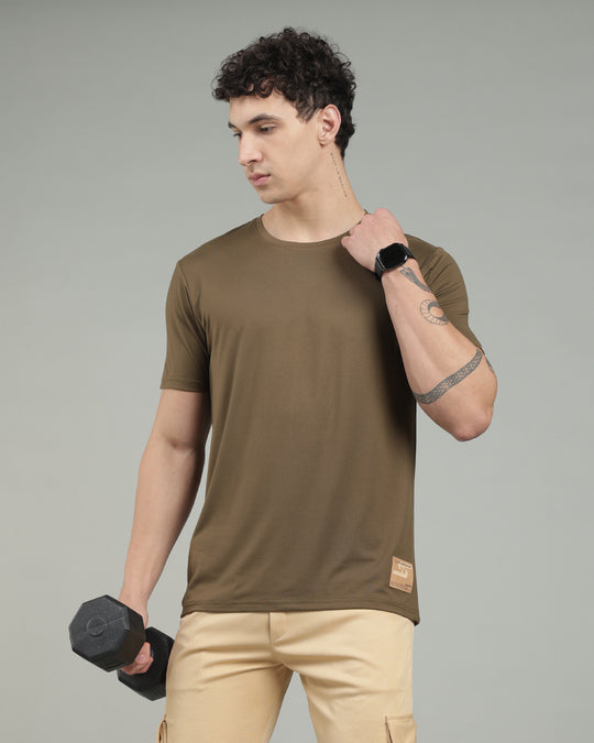 Air Cool Tee – Half Sleeve - Olive Green