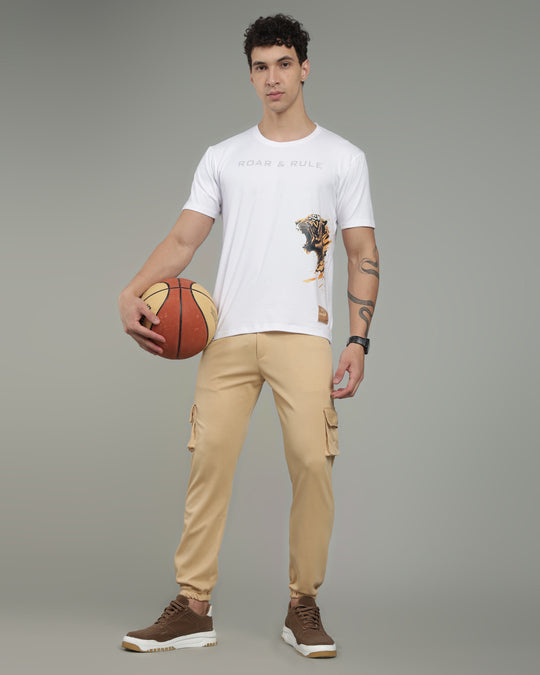 Air Cool Tee – Half Sleeve - White