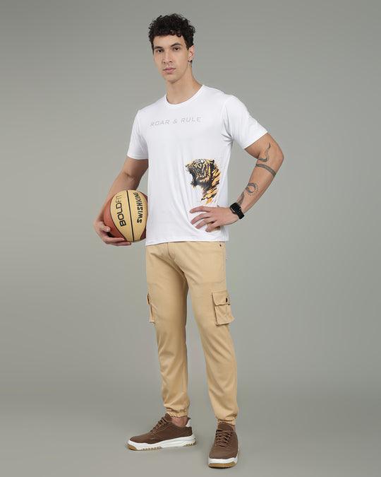 Air Cool Tee – Half Sleeve - White